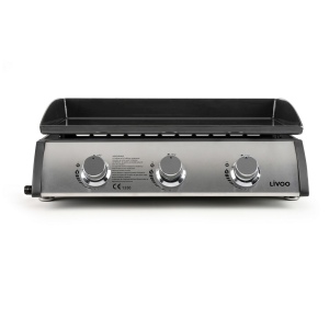 Plancha gaz 3 brûleurs