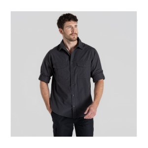 Chemise manches longues en polyester recyclé 6