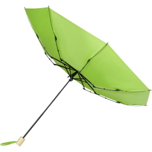 Parapluie 21" pliable windproof en PET recyclé Birgit 18