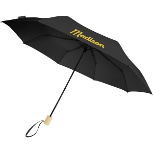 Parapluie 21" pliable windproof en PET recyclé Birgit 12