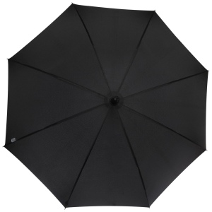 Parapluie Fontana de 23" à ouverture automatique avec aspect carbone et poignée courbe 3