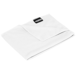 Serviette de sport rafraîchissante en PET recyclé Raquel avec pochette 80 x 30 cm 16
