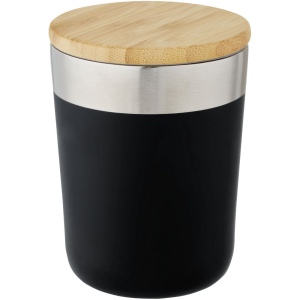 Gobelet Lagan de 330 ml en acier inoxydable avec isolation par le vide et couche de cuivre, avec couvercle en bambou 21