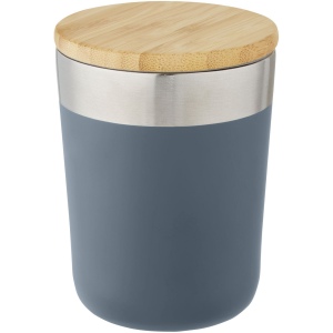 Gobelet Lagan de 330 ml en acier inoxydable avec isolation par le vide et couche de cuivre, avec couvercle en bambou 23