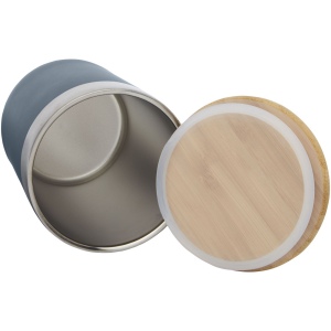 Gobelet Lagan de 330 ml en acier inoxydable avec isolation par le vide et couche de cuivre, avec couvercle en bambou 27
