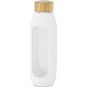 Bouteille Tidan de 600 ml en verre borosilicate avec grip en silicone 20