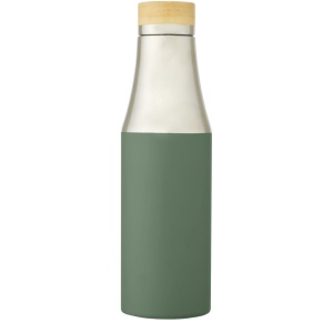 Bouteille Hulan de 540 ml en acier inoxydable avec  cuivre et isolation par le vide avec couvercle en bambou 7