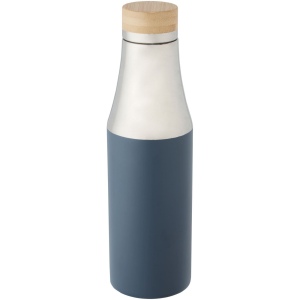 Bouteille Hulan de 540 ml en acier inoxydable avec  cuivre et isolation par le vide avec couvercle en bambou 28