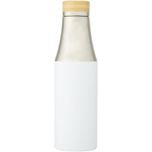 Bouteille Hulan de 540 ml en acier inoxydable avec  cuivre et isolation par le vide avec couvercle en bambou 9