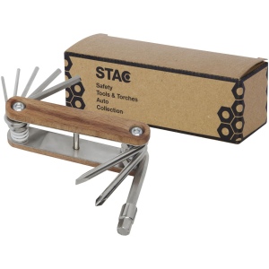 Outil 8 fonctions Fixie en bois pour vélo 7