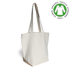 Cabas coton LOUISE 250 BIO - France