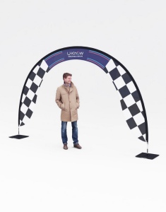 Arche publicitaire 380 x 240 cm 4