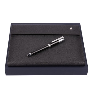 Parure Festina Black (stylo bille & écritoire A5)