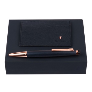 Parure Festina Navy (stylo bille & porte-cartes)