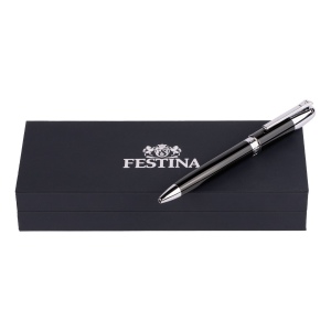 Stylo bille Classicals Chrome Black 6