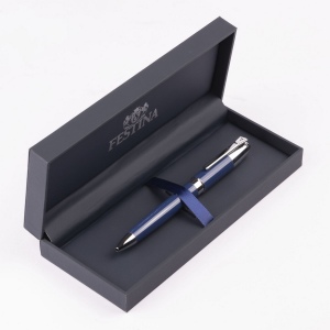 Stylo bille Classicals Chrome Blue 10