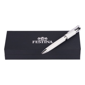 Stylo bille Classicals Chrome White 4