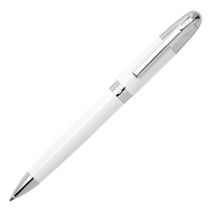 Stylo bille Classicals Chrome White