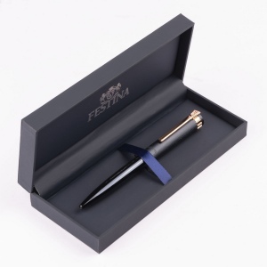 Stylo bille Prestige Rose Gold Navy 7
