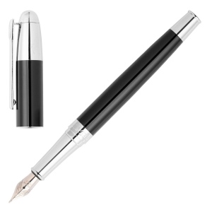 Stylo plume Classicals Chrome Black 2