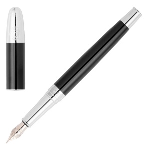 Stylo plume Classicals Chrome Black 3