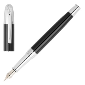 Stylo plume Classicals Chrome Black