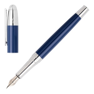 Stylo plume Classicals Chrome Blue 2
