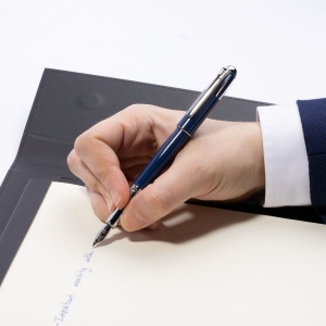 Stylo plume Classicals Chrome Blue 6