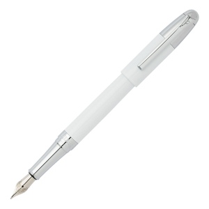 Stylo plume Classicals Chrome White 7