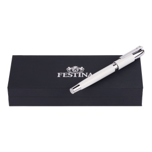 Stylo plume Classicals Chrome White 10