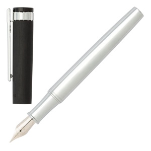 Stylo plume Prestige Chrome Black 2