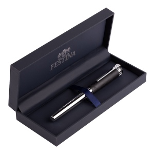 Stylo plume Prestige Chrome Black 9