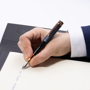 Stylo plume Prestige Rose Gold Navy 5