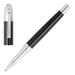 Stylo roller Classicals Chrome Black