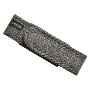 Etui de ceinture en nylon pour couteau 'Slim', gris chiné 2