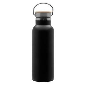 Bouteille isotherme 'Arima', noire, bouchon bambou, 500 ml 3