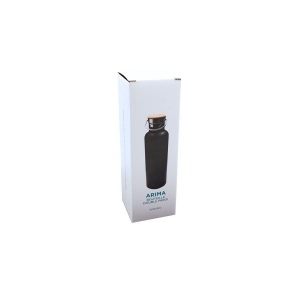 Bouteille isotherme 'Arima', noire, bouchon bambou, 500 ml 6