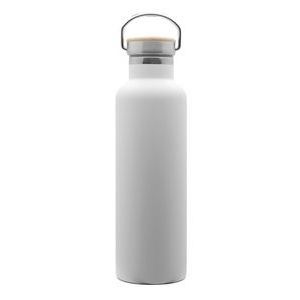 Bouteille isotherme 'Arima', blanche, bouchon bambou, 750 ml 3