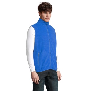 Veste micropolaire zippée sans manche unisexe - FACTOR BW 44