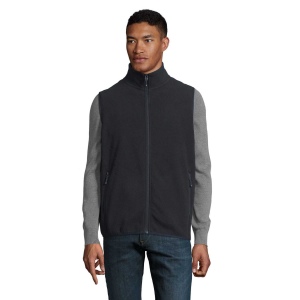 Veste micropolaire zippée sans manche unisexe - FACTOR BW 7