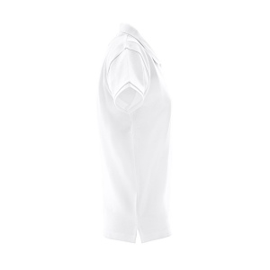 THC MONACO WOMEN WH. Polo à manches courtes pour femmes en coton cardé 4