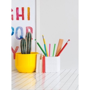 LUCIAN. Crayon de bois fluorescent HB 7
