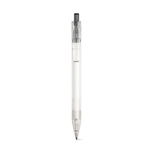 HARLAN. Stylo en rPET avec bouton coloré 8