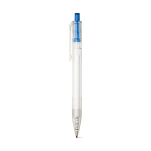 HARLAN. Stylo en rPET avec bouton coloré 10