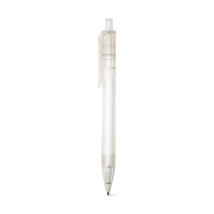 HARLAN. Stylo en rPET avec bouton coloré 4