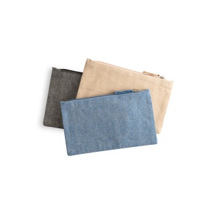 MILLIE. Pochette multifonctions en coton recyclé (70%) et polyester (30% rPET) (140 g/m²) (140 g/m²) 5