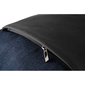 DIVERGENT BACKPACK I. Sac à dos pour ordinateur portable jusqu'à 15.6" en denim et PU 7