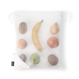 BOLZANO. Sac pliable en maille et polyester recyclé 190T (100% rPET) 4
