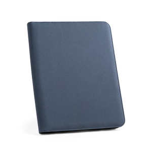 EMERGE FOLDER. Porte documents A4 en 300D polyester recyclé (100% rPET) avec fermeture éclair 3