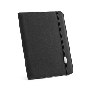 EMERGE FOLDER II. Porte documents A4 en 300D polyester recyclé (100% rPET) avec fermeture élastique 2